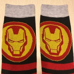 NWOT Marvel Iron Man Unisex Socks